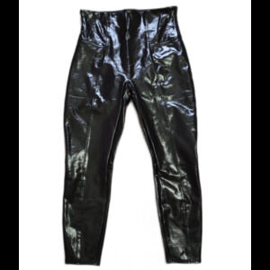 NWOT Spanx faux potent leather classic glossy black pull on leggins pants